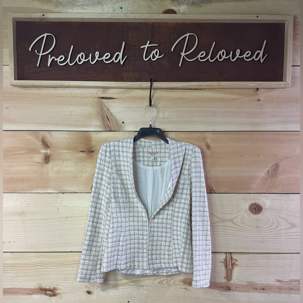 Andree by Unit Tweed Blazer Jacket